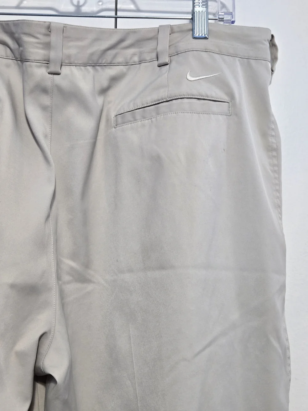 Nike Golf Dri-FIT Khaki Golf Shorts Mens Size 38 Performance Stretch